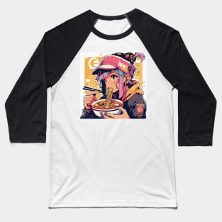 Noodle Girl # 1 Baseball T-Shirt
